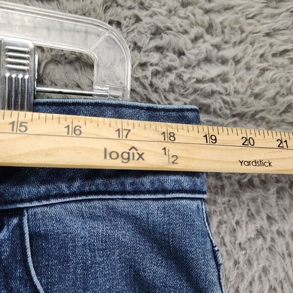 Lane Bryant Jeans Womens 18 Blue Stretch High Rise Skinny *GUC* - Picture 9 of 15